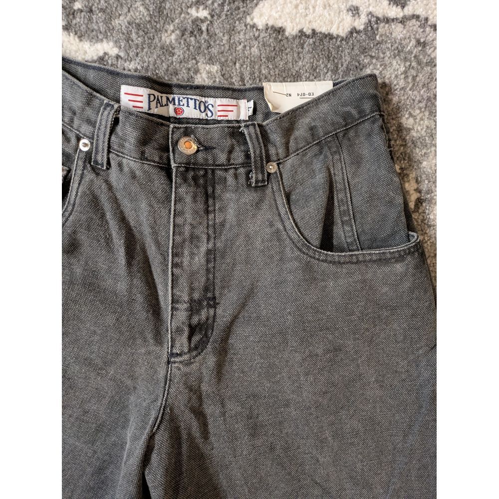 Vintage Palmettos High Rise Black Mom‎ Jeans Sz 7 Zip 80s 90s - Picture 3 of 10